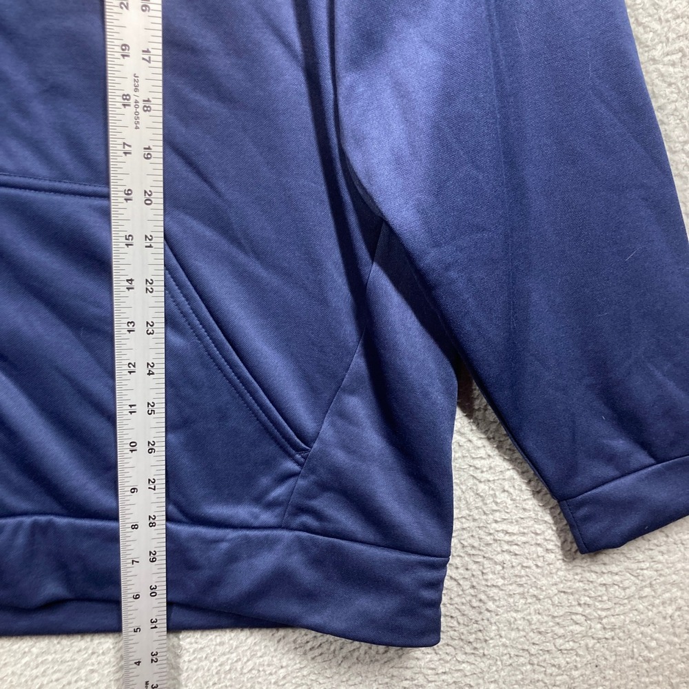 Callaway Full Zip Hoodie Mens XXL NEW Navy Blue Fleece Lined Athletic Jacket - Picture 3 of 9